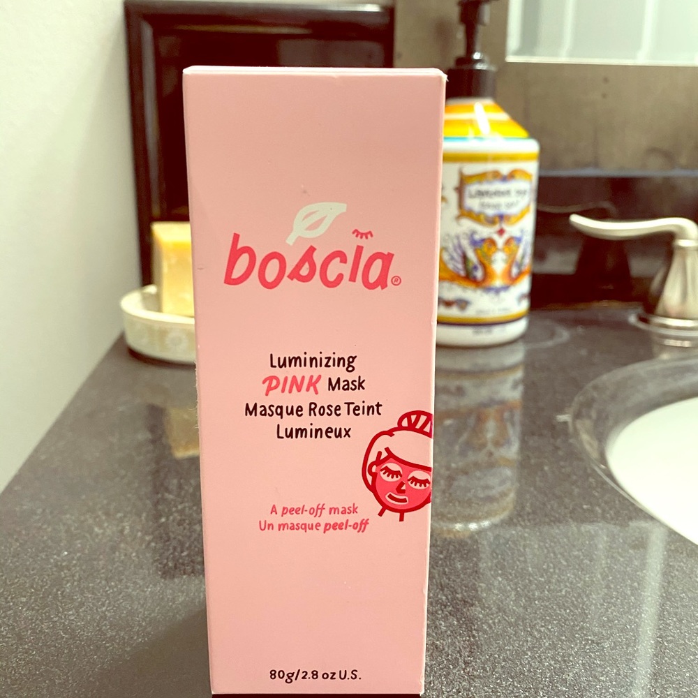 NWT*BOSCIA PINK CLAY PEEL OFF MASK